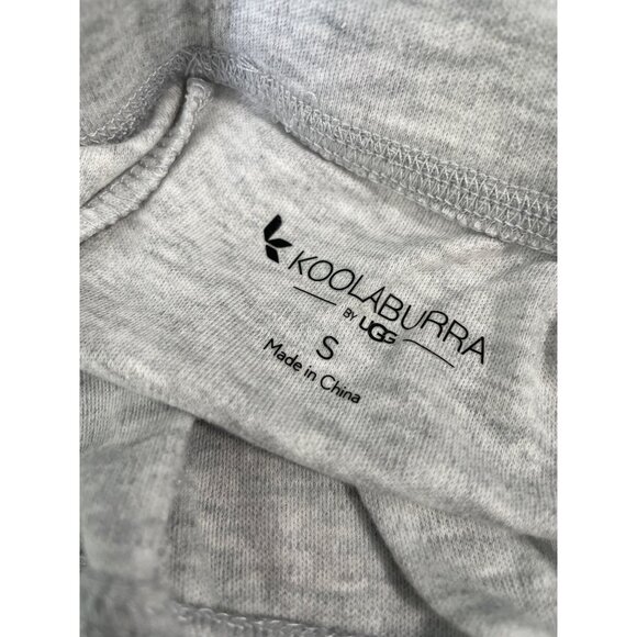 Koolaburra by UGG Interlock Cropped Pants Womens S Light Gray Heather Lounge NEW - Picture 3 of 5